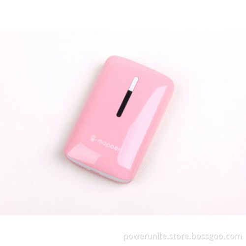 High-end, Easy for Travel Dual USB Port Popular Design 6,600mAh Backup Power Bank